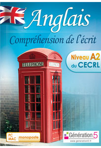Anglais - Compréhension de l'écrit Niveau A2