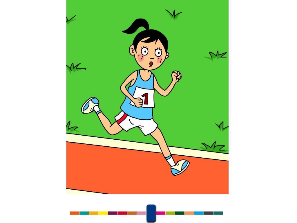 Flashcard - course à pied