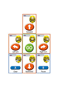 Cartes séquentielles pour Bee-Bot et Blue-Bot