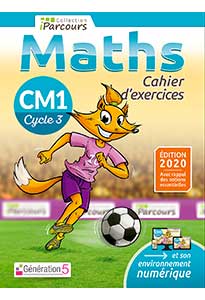 Cahier d'exercices iParcours Maths CM1 (éd. 2020)