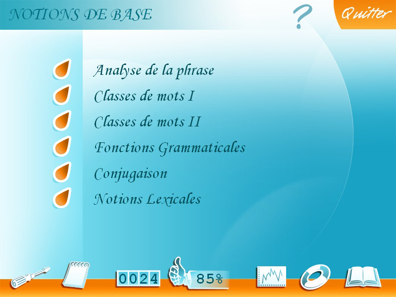 Logiciel exercice Français