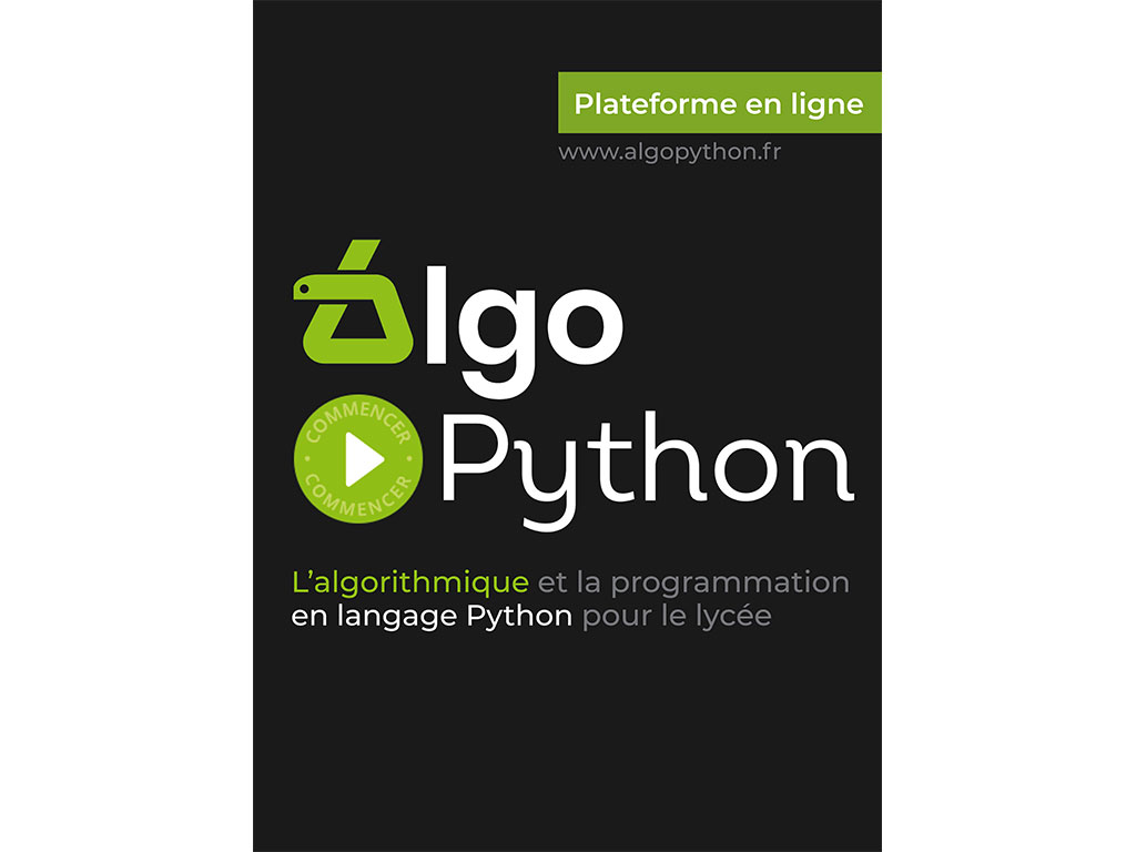 Plateforme en ligne AlgoPython pour apprendre la programmation en Python